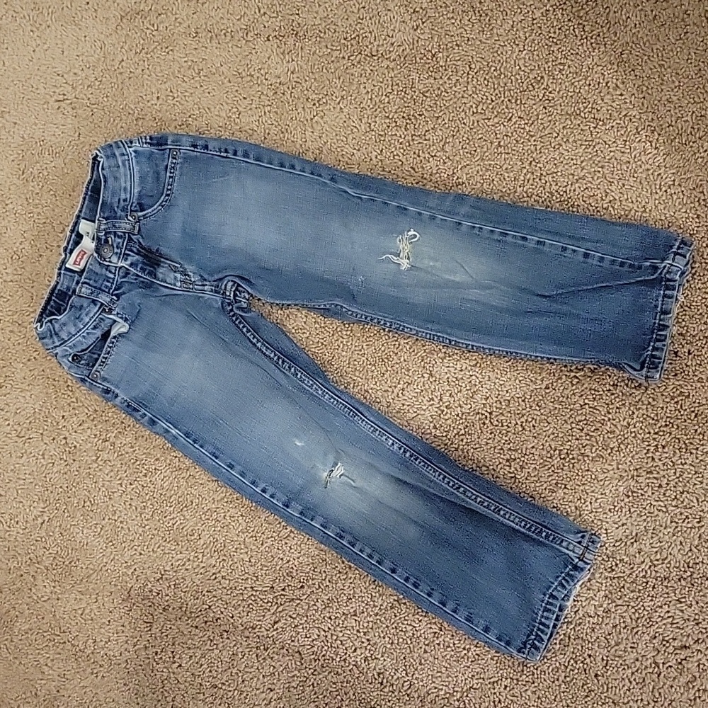 Boys distressed jeans